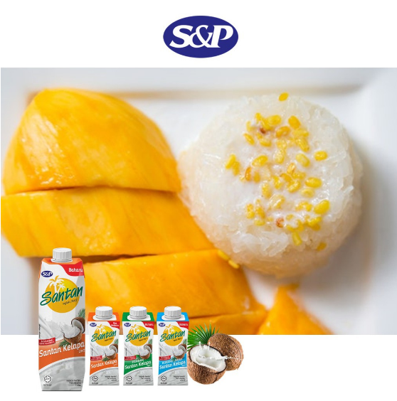 S&P Santan Coconut Milk Original 200ml [0259]