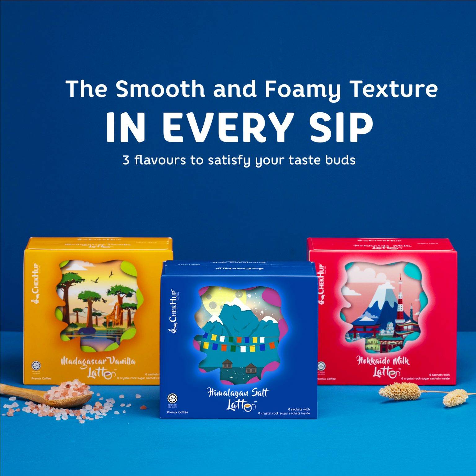 Chek Hup Himalayan Salt Latte (6'sx28g) [0500]