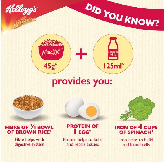 Kellogg's Mueslix Harvest Fruit Cereal 355g [6256]