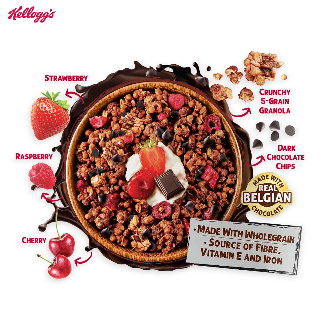 Kellogg's Granola Dark Chocolate 220g [0757]