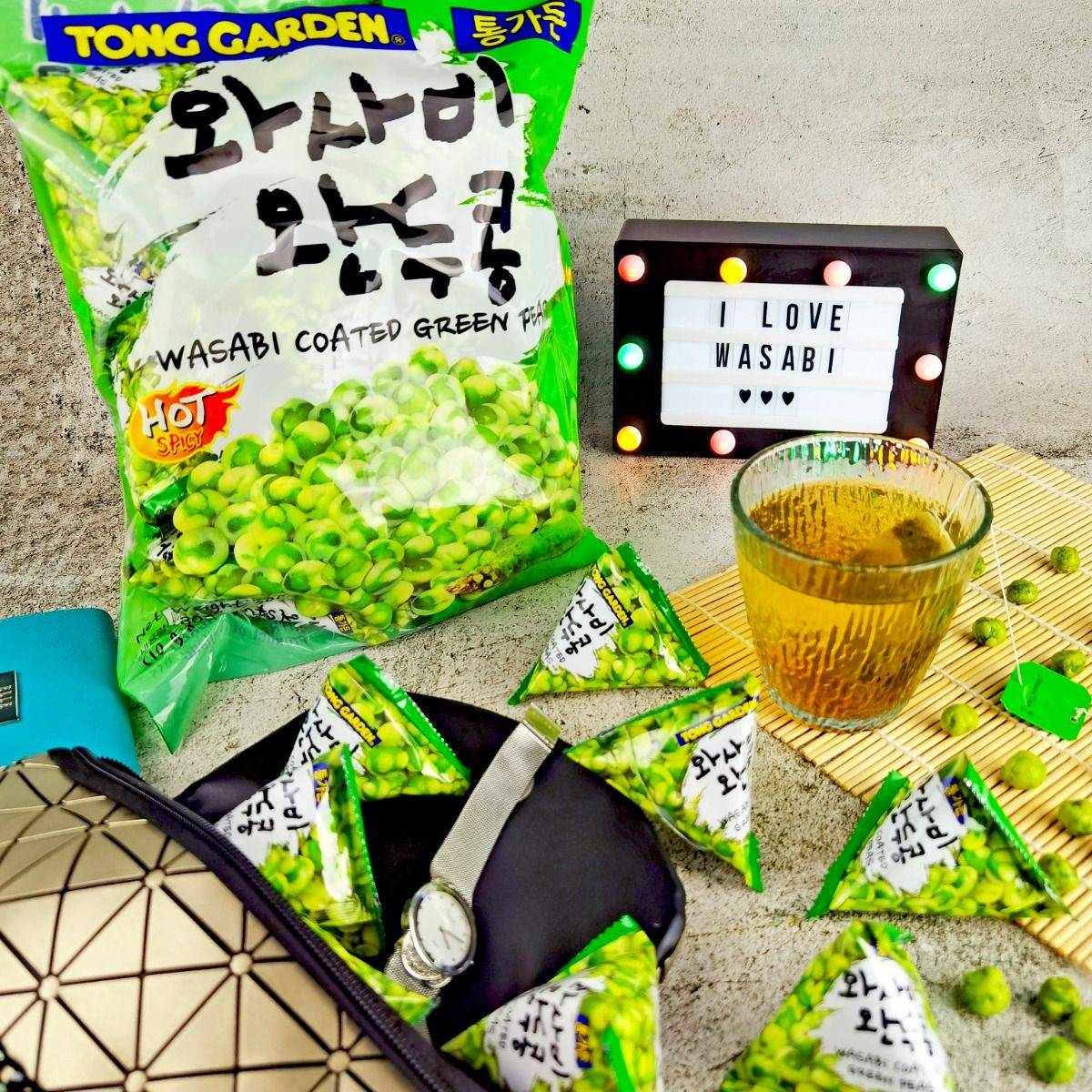 Tong Garden Wasabi Green Peas 300g [9178]