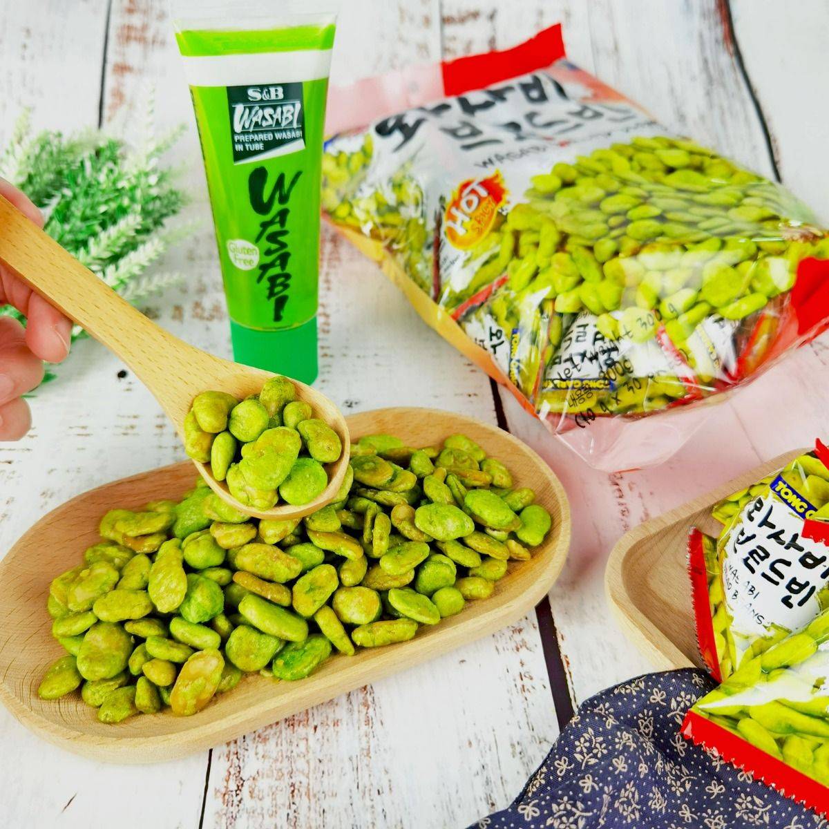 Tong Garden Wasabi Broad Beans 300g [9185]