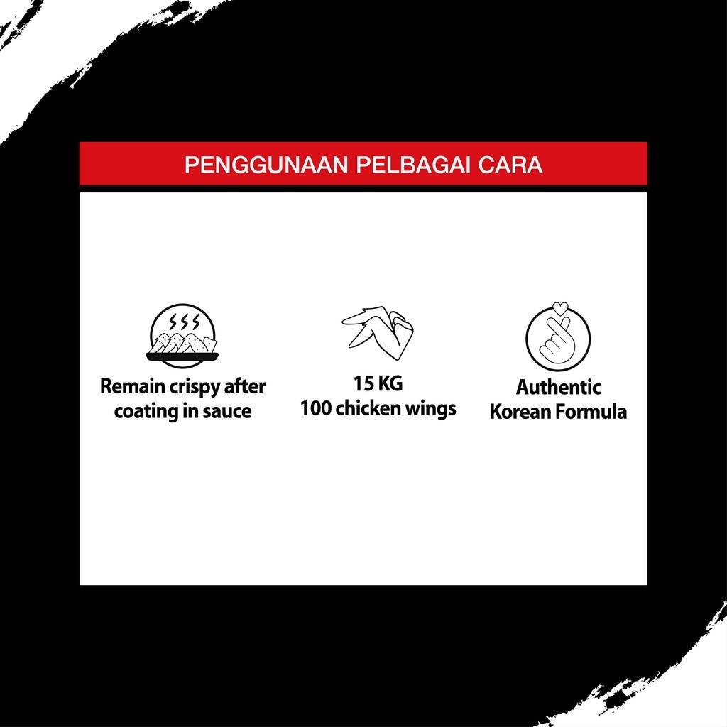 Daebak Korean Fried Chicken Batter Mix Powder 400g [0589]