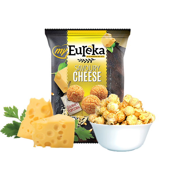 Eureka Popcorn Savoury Cheese 80g [0038]