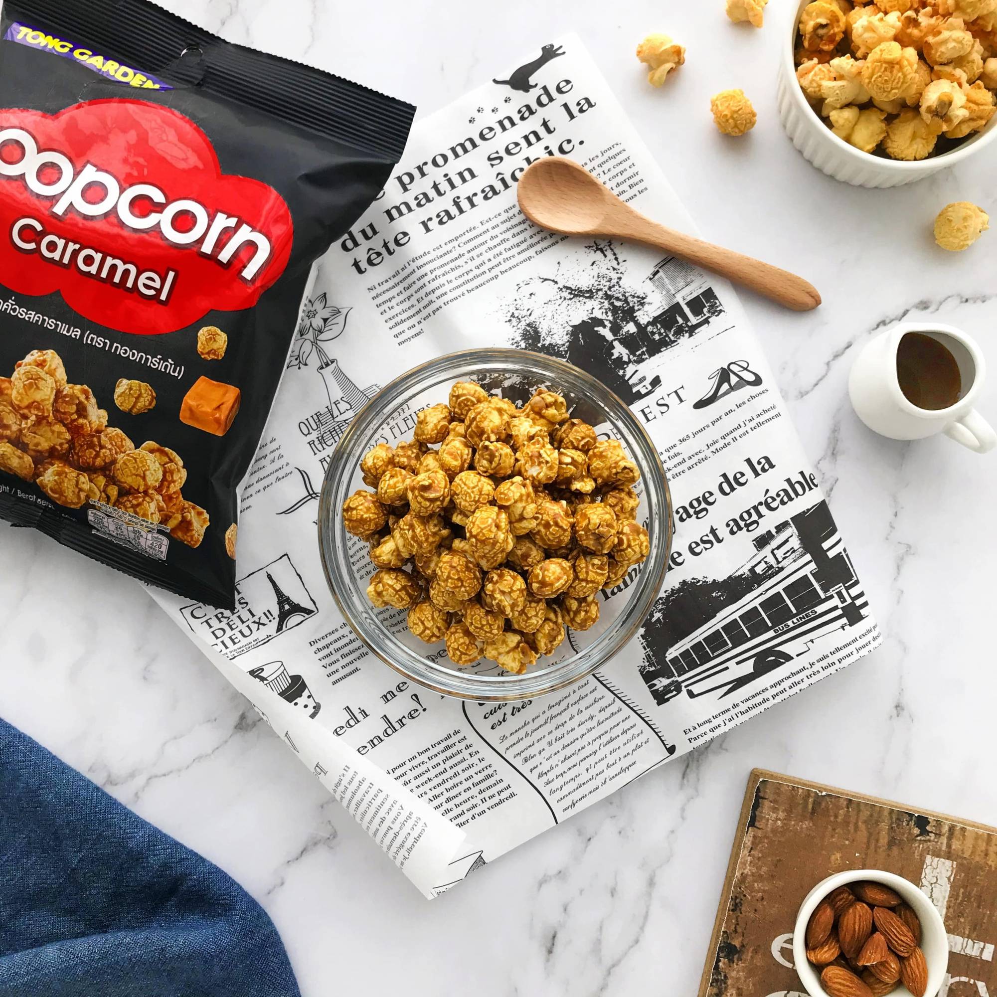 Tong Garden Popcorn Caramel 2x(60g) [4244]