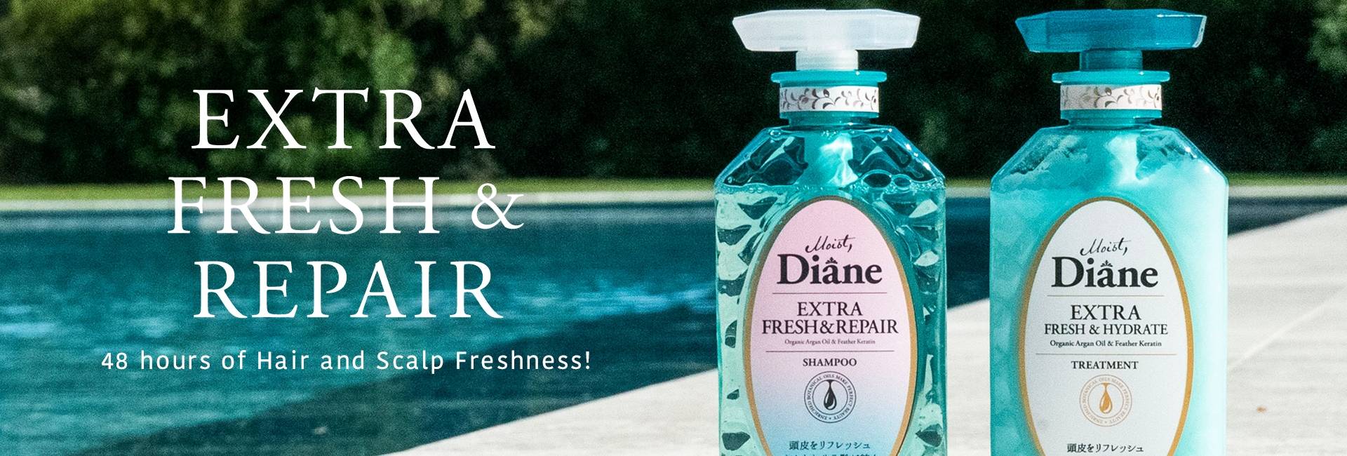 Moist Diane Perfect Beauty Extra Fresh & Hydrate Shampoo 450ml [4736]