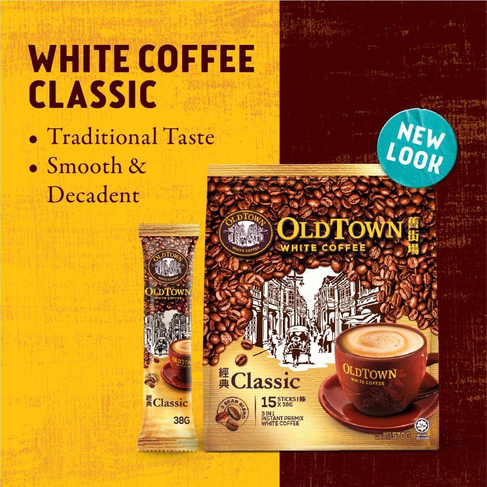 OLDTOWN White Coffee 3in1 Classic (15'sx38g) [0000]