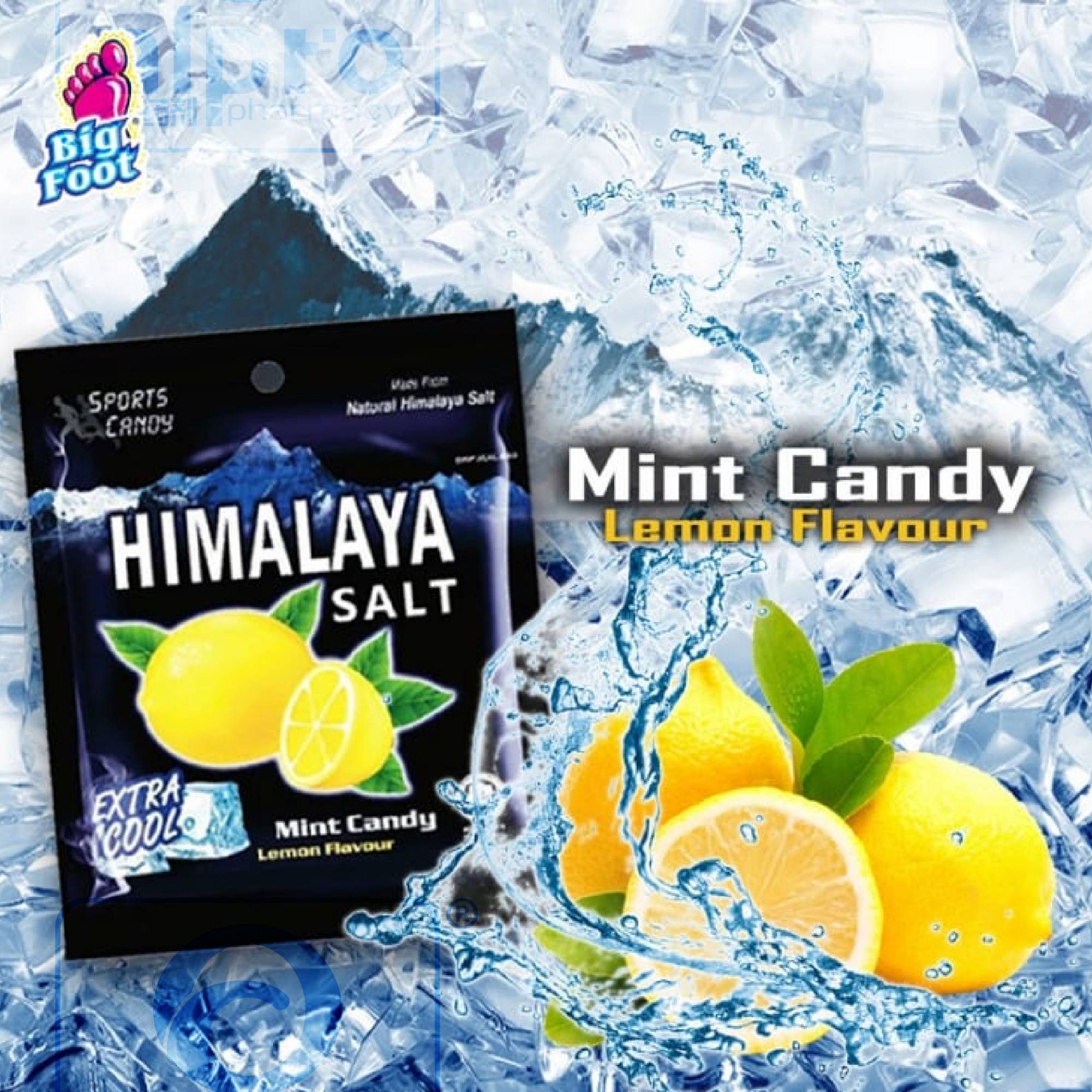 Himalaya Salt Sports Candy Extra Cool Lemon (12pktsx15g) [7614]