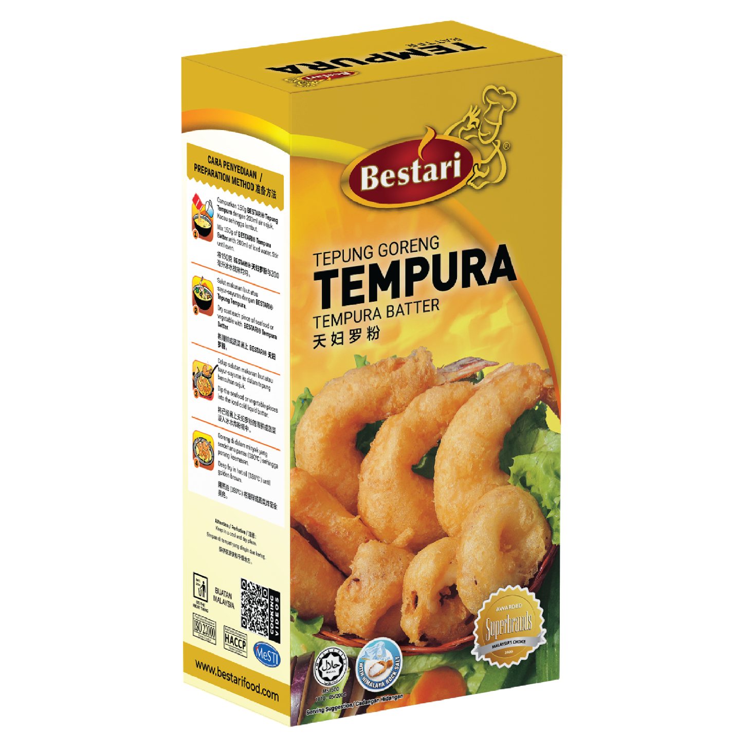 Bestari Tempura Batter 150g [3293]